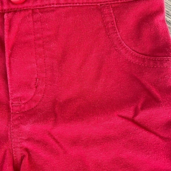 Fisher Price Unisex Red Knit Faux Pocket Toddler Shorts Size 24M - Picture 4 of 6